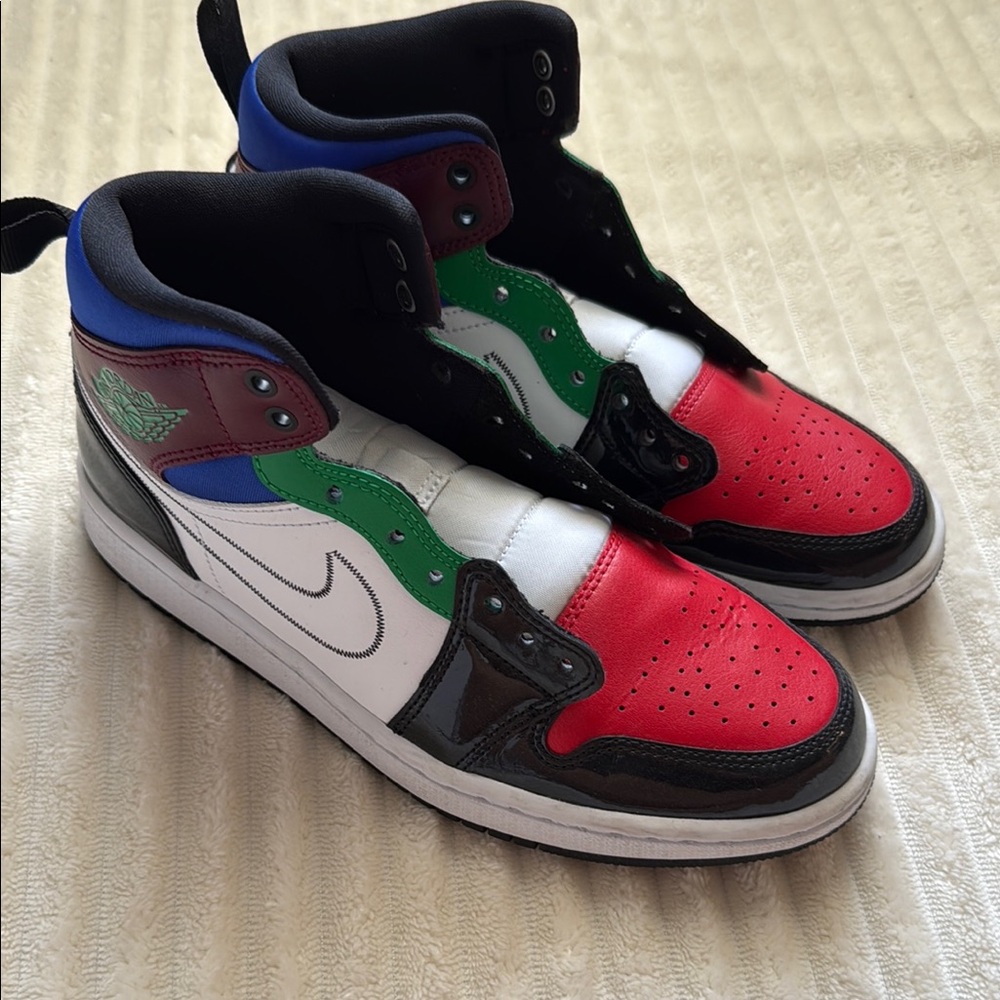Multicolor High-Top Sneakers